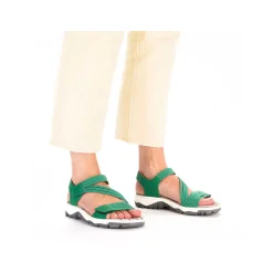 Rieker Trekkingsandaler Til Kvinder Graesgronne