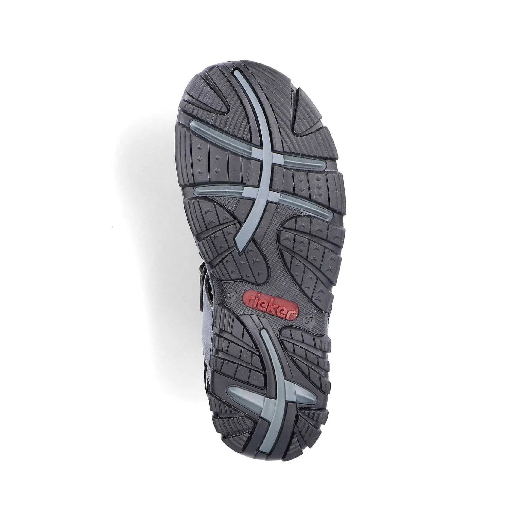 Rieker Trekkingsandaler Til Kvinder Bla Gra