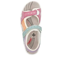 Rieker Trekkingsandaler Til Kvinder Hvid-Flerfarvede