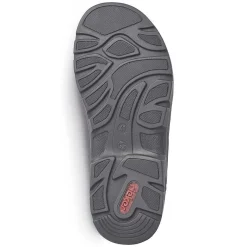 Rieker Trekkingsandaler Til Mænd Grafit Sorte