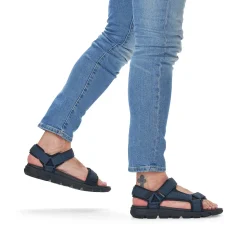 Rieker Trekkingsandaler Til Mænd Morkebla