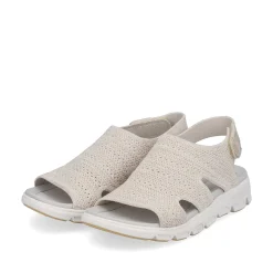 Rieker Trekkingsandaler Til Kvinder Cremebeige