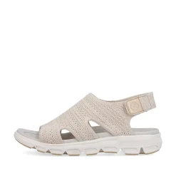 Rieker Trekkingsandaler Til Kvinder Cremebeige