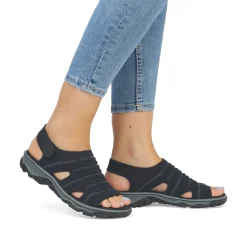 Rieker Trekkingsandaler Til Kvinder Stalbla