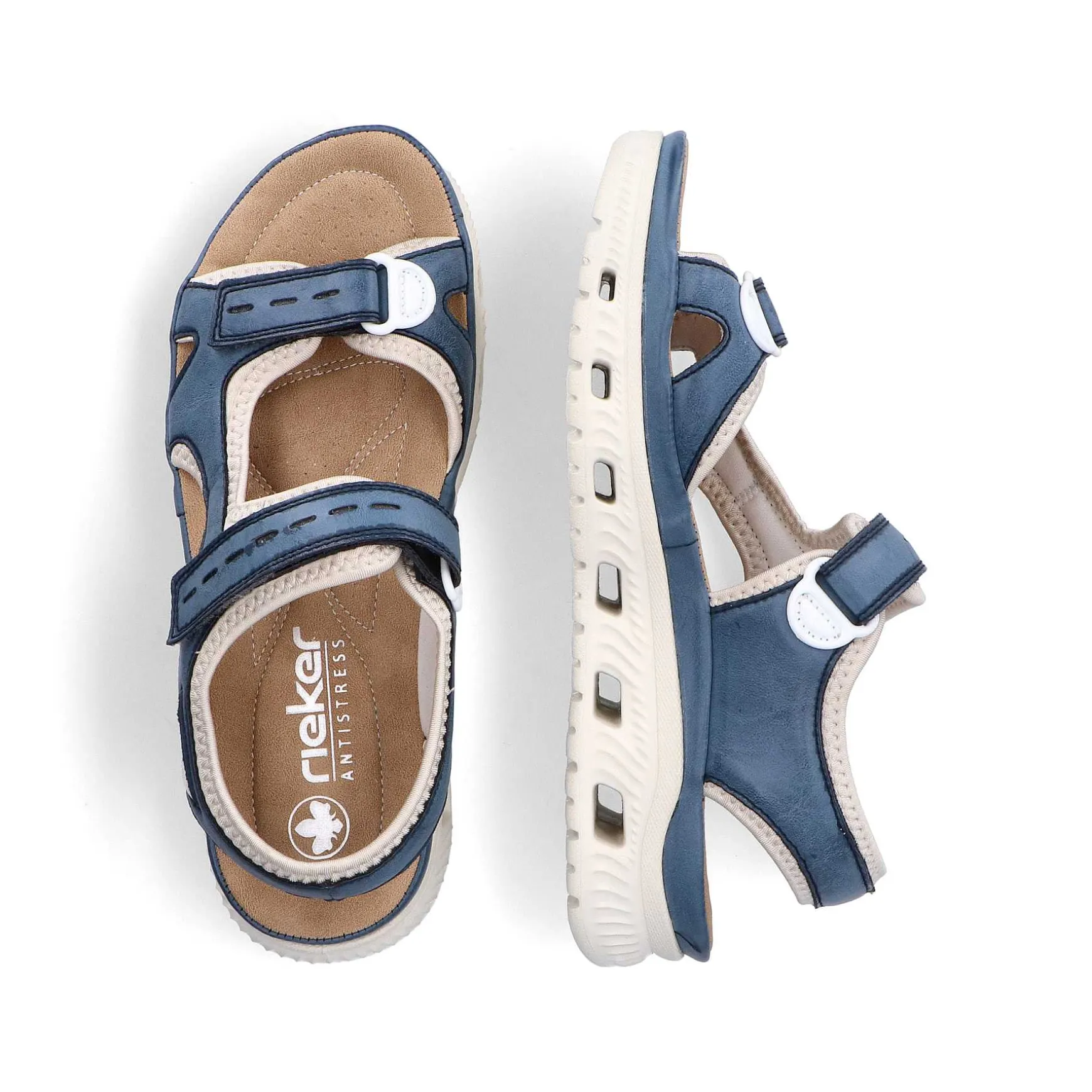 Rieker Trekkingsandaler Til Kvinder Skiferbla