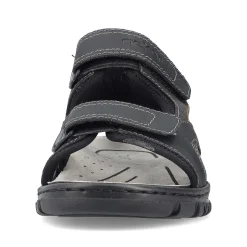 Rieker Trekkingsandaler Til Mænd Midnatssorte