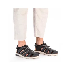 Rieker Vandresandaler Til Mænd Stalbla