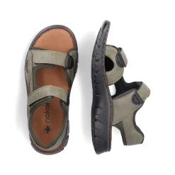Rieker Vandresandaler Til Mænd Gron Gra
